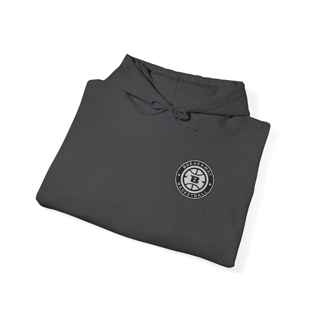 Breakaway Basketball Embroidered Hoodie | Port & Co.