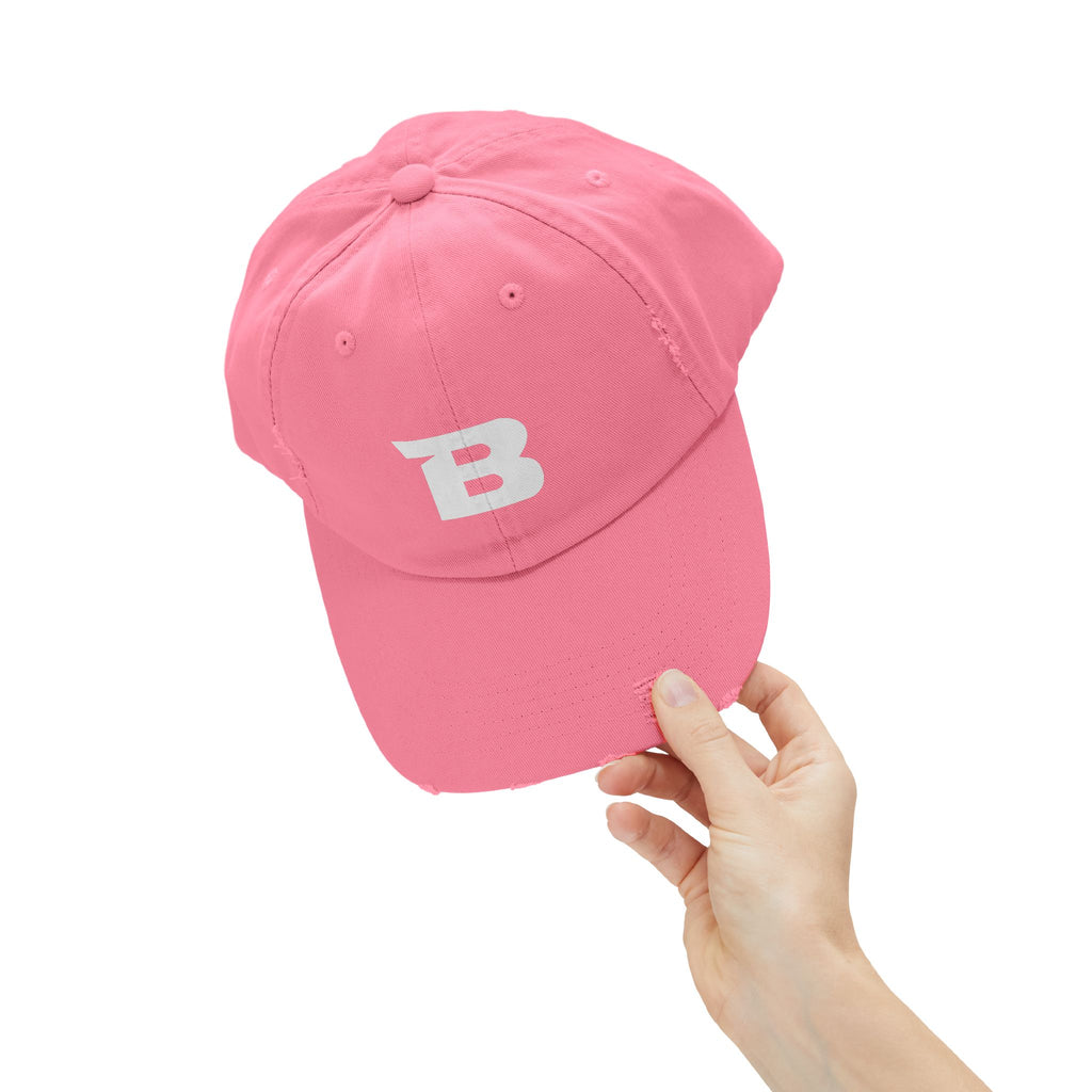 Breakaway B Baseball Hat | Distressed