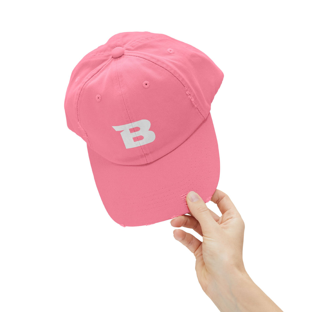 Breakaway B Baseball Hat | Distressed