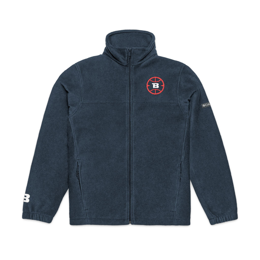 Breakaway Basketball Columbia Fleece Jacket | Embroidered, Double-sided