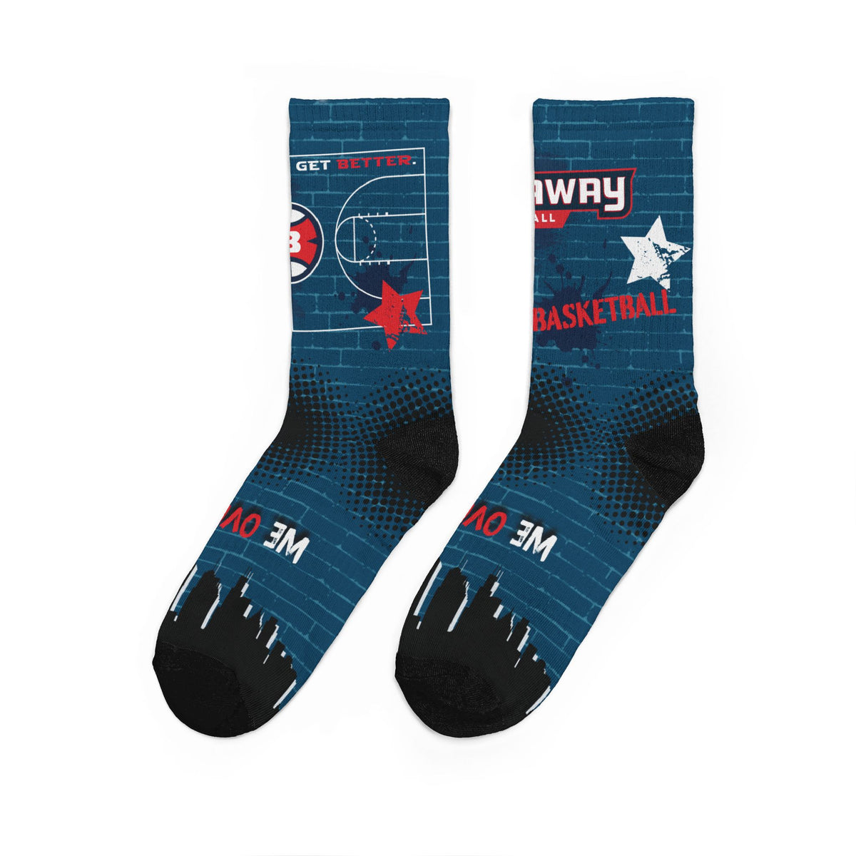 Street Collection Graphic Crew Socks