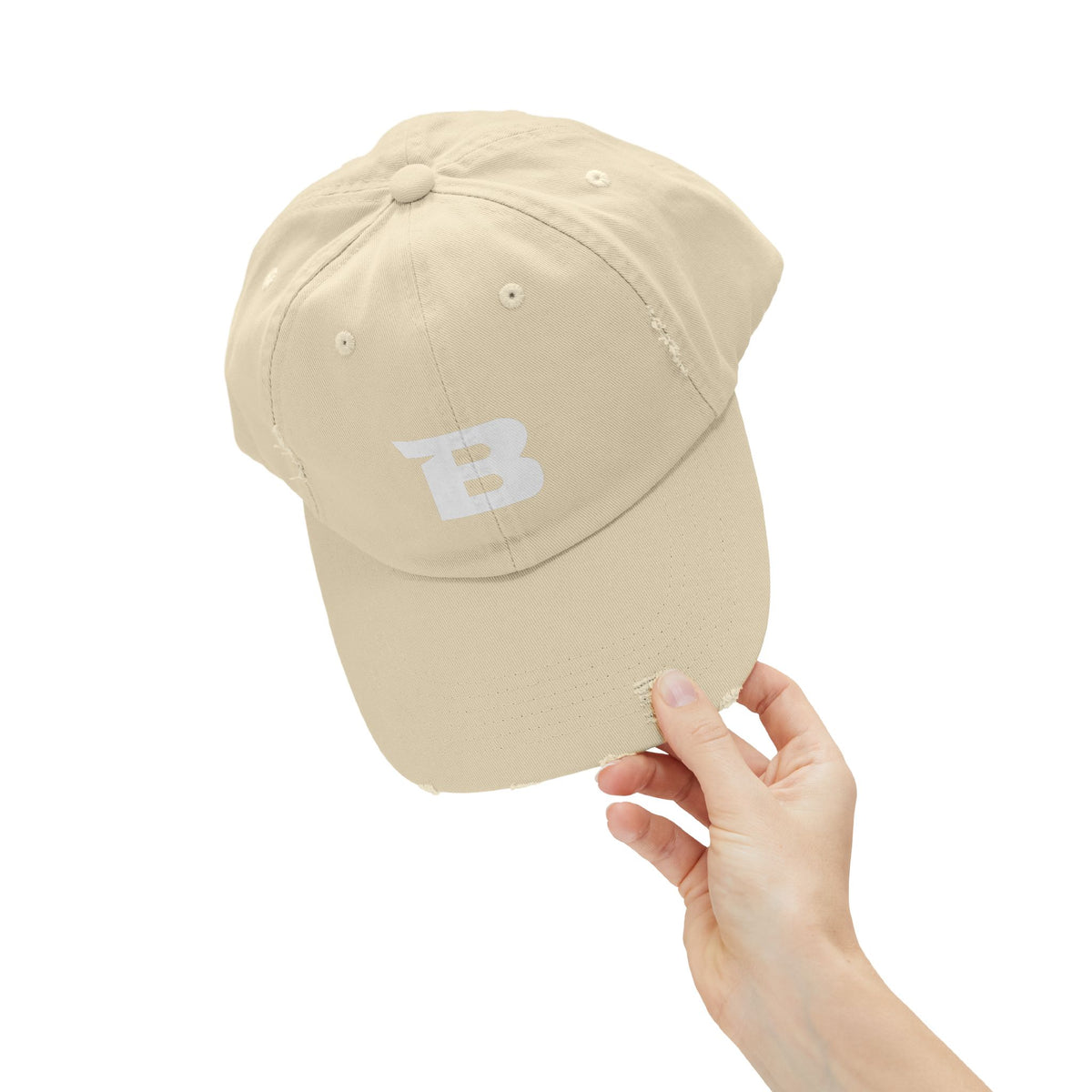 Breakaway B Baseball Hat | Distressed