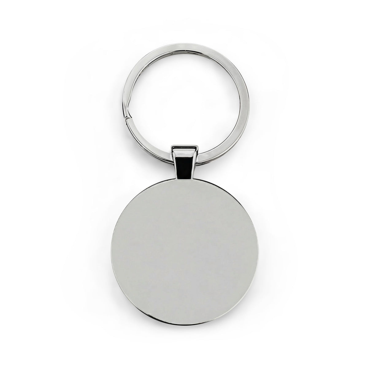 Logo Collection Inverse Stainless Steel Keychain | Short