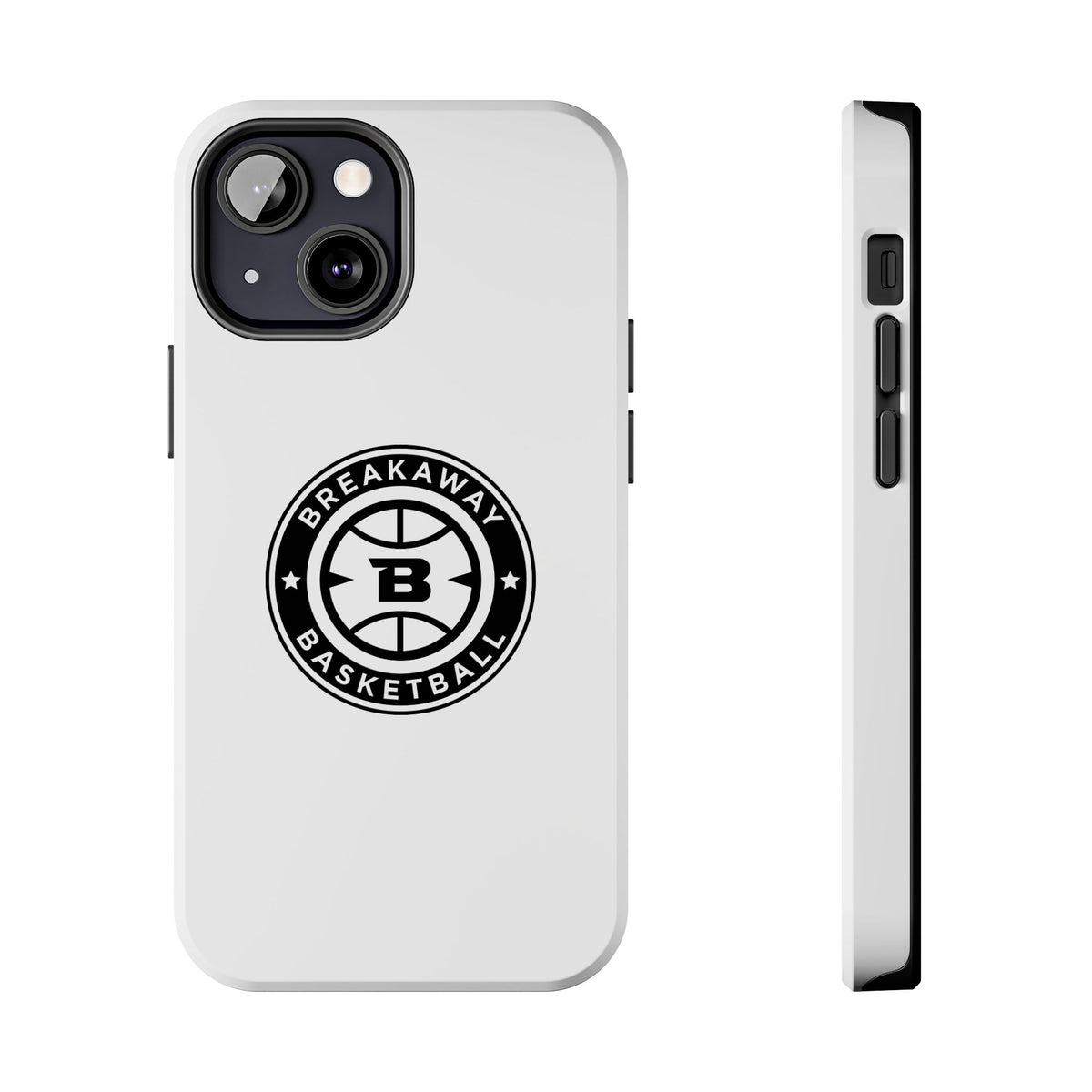 Breakaway Basketball White Phone Case