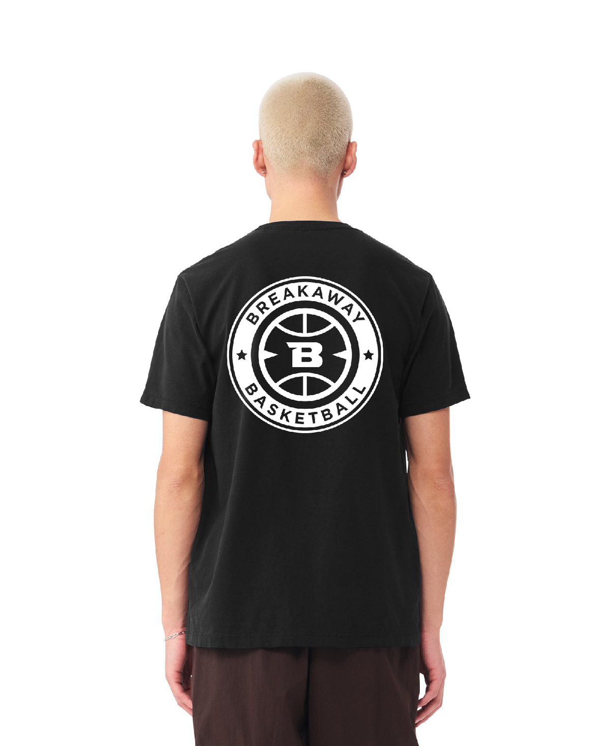 Breakaway Basketball Athletic Tee | Double-sided