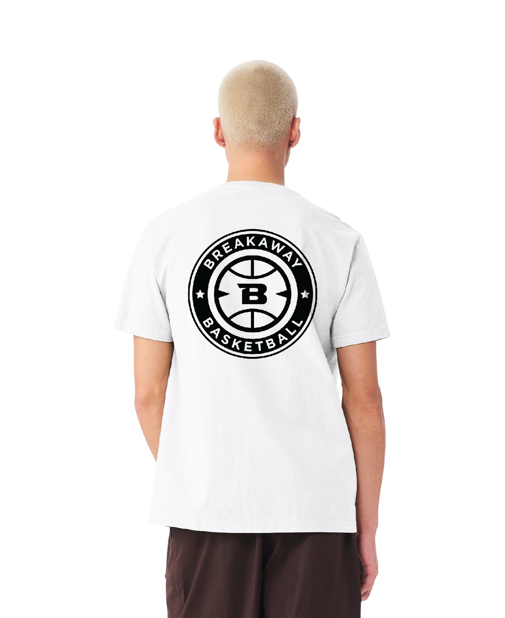 Breakaway Basketball Athletic Tee | Double-sided