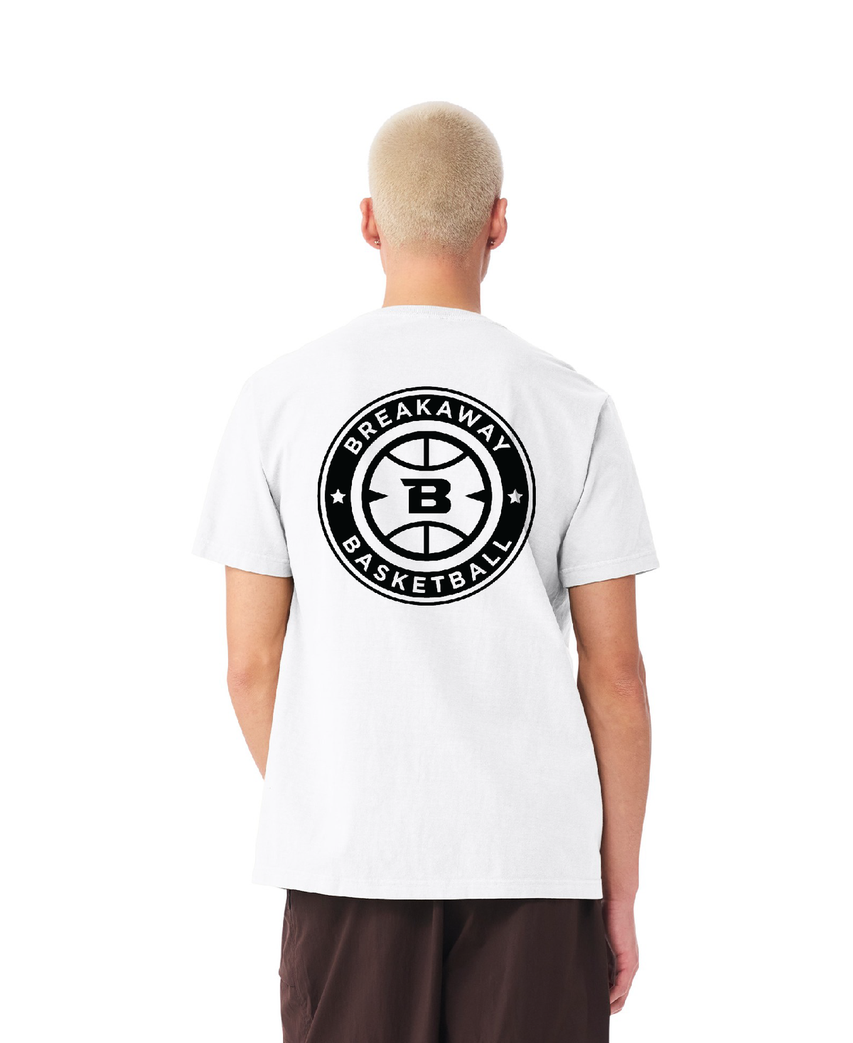 Breakaway Basketball Athletic Tee | Double-sided