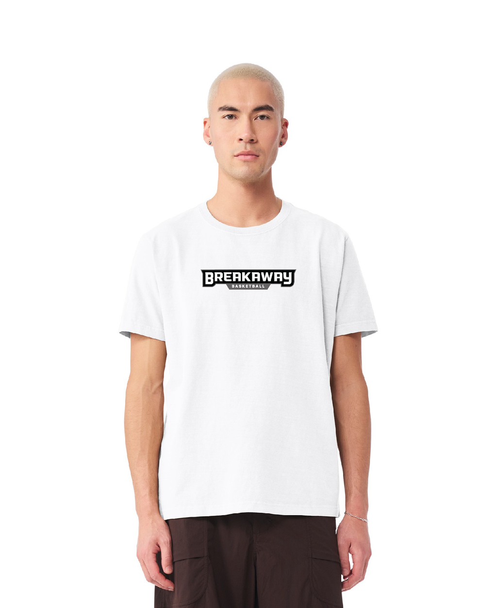 Breakaway Basketball Athletic Tee | Double-sided