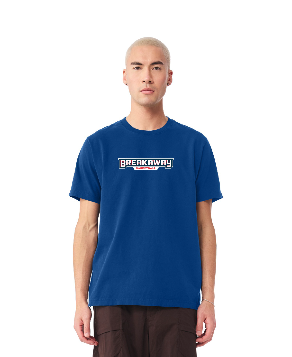 Breakaway Basketball Athletic Tee | Double-sided