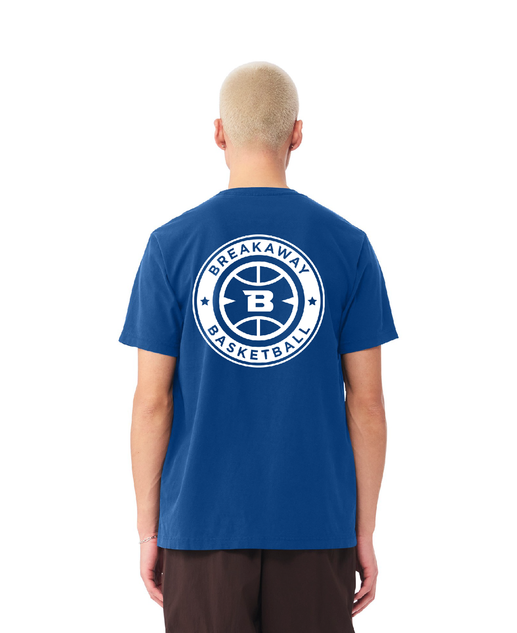 Breakaway Basketball Athletic Tee | Double-sided