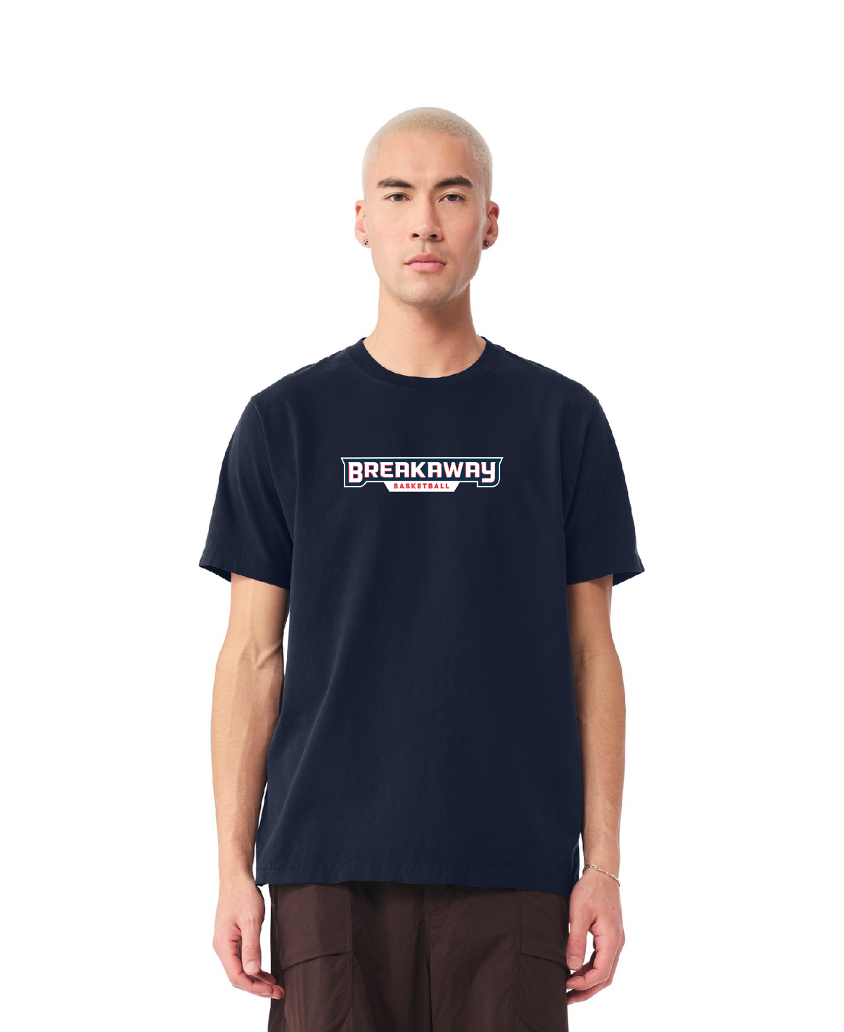 Breakaway Basketball Athletic Tee | Double-sided