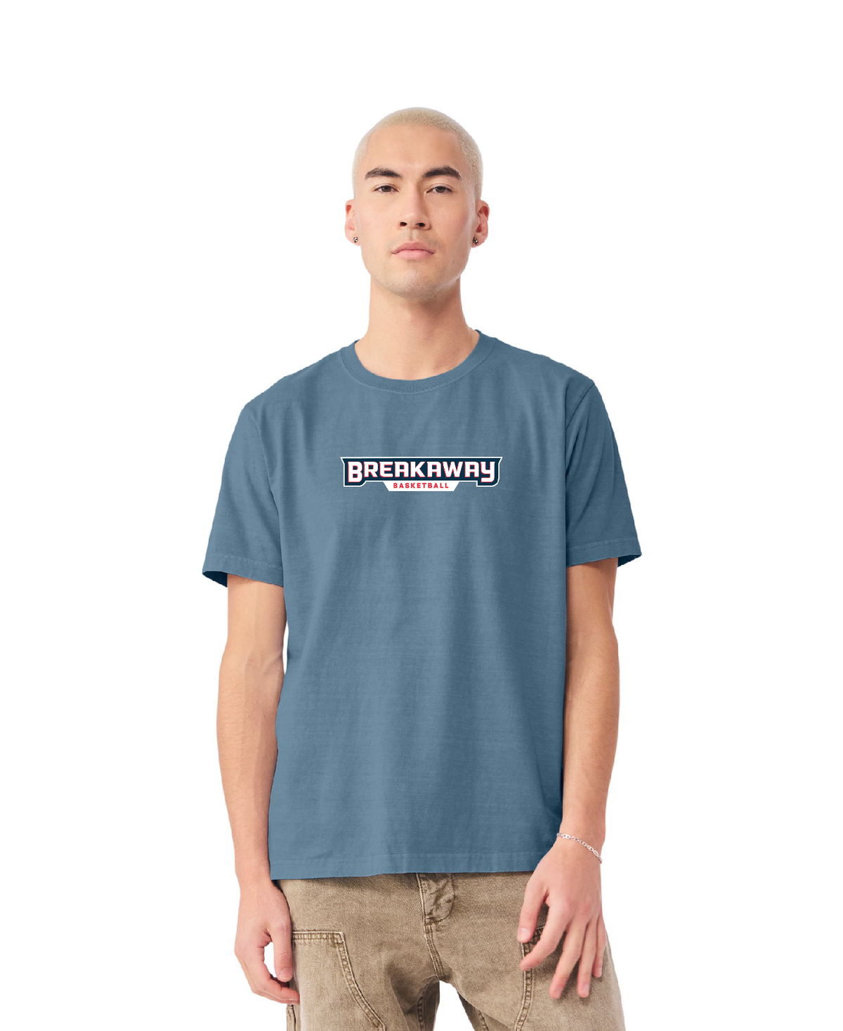 Breakaway Basketball Athletic Tee | Double-sided