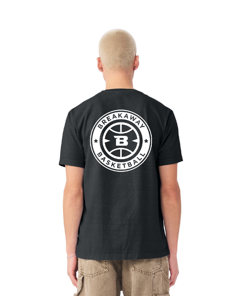 Breakaway Basketball Athletic Tee | Double-sided