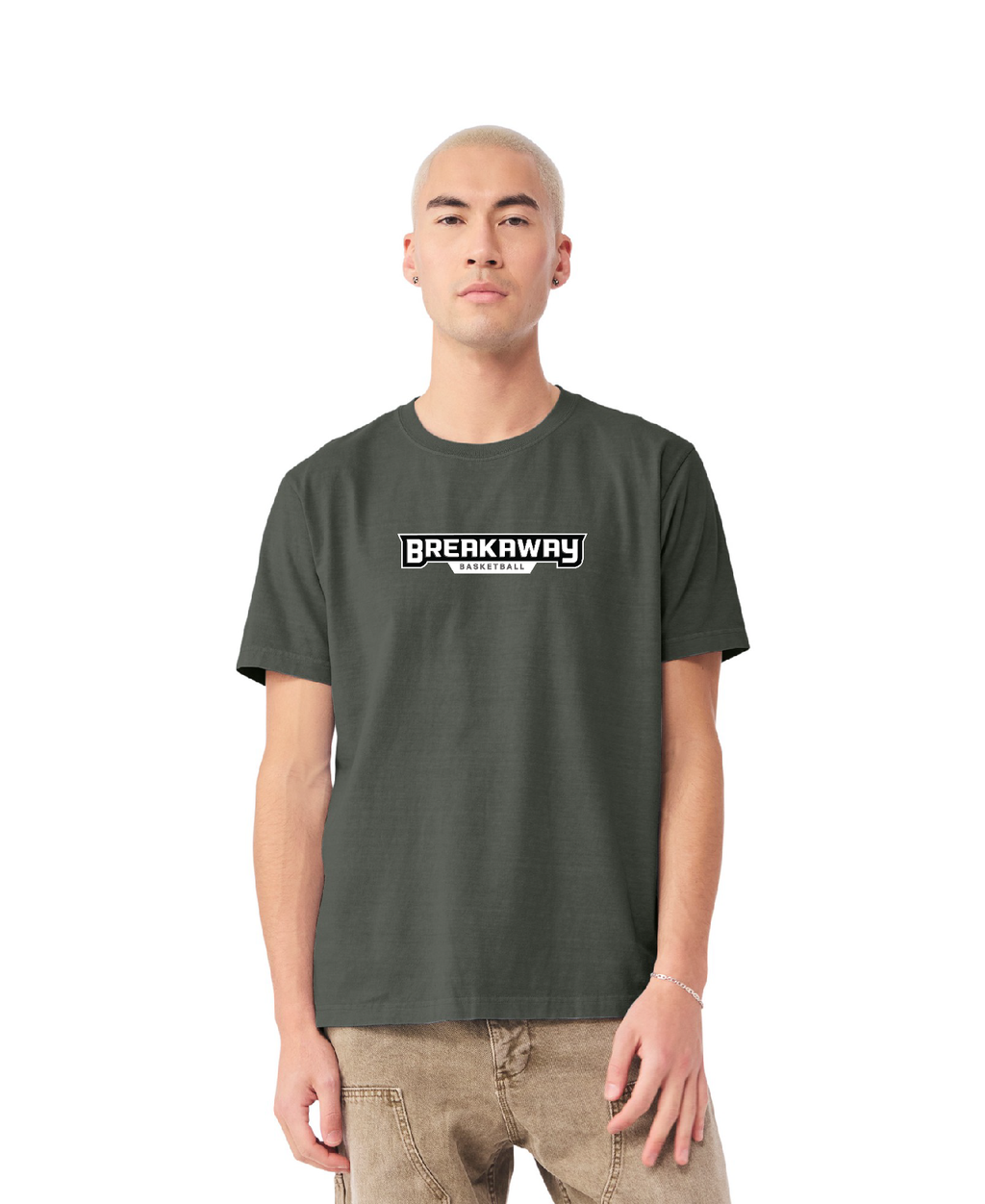 Breakaway Basketball Athletic Tee | Double-sided