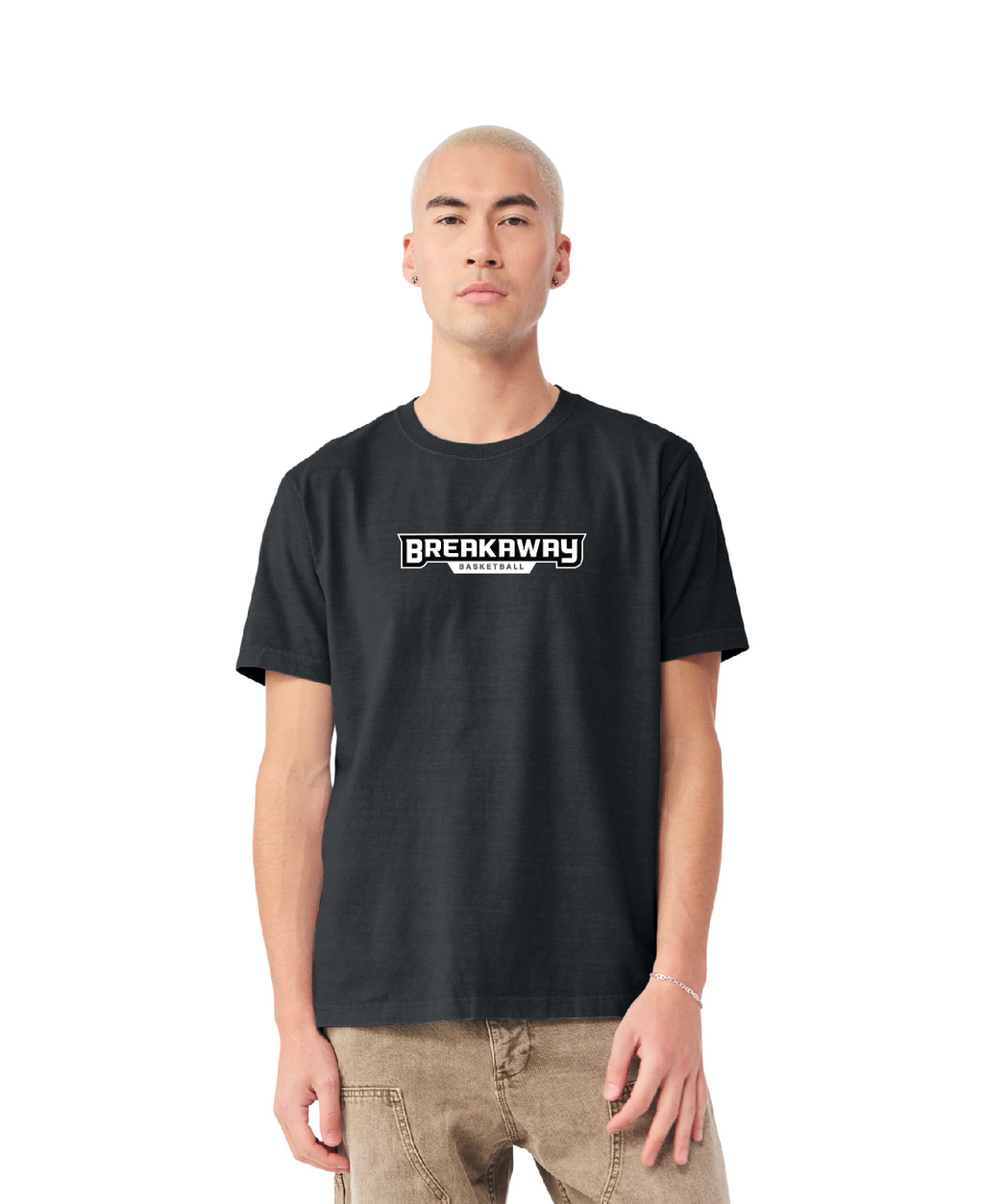 Breakaway Basketball Athletic Tee | Double-sided