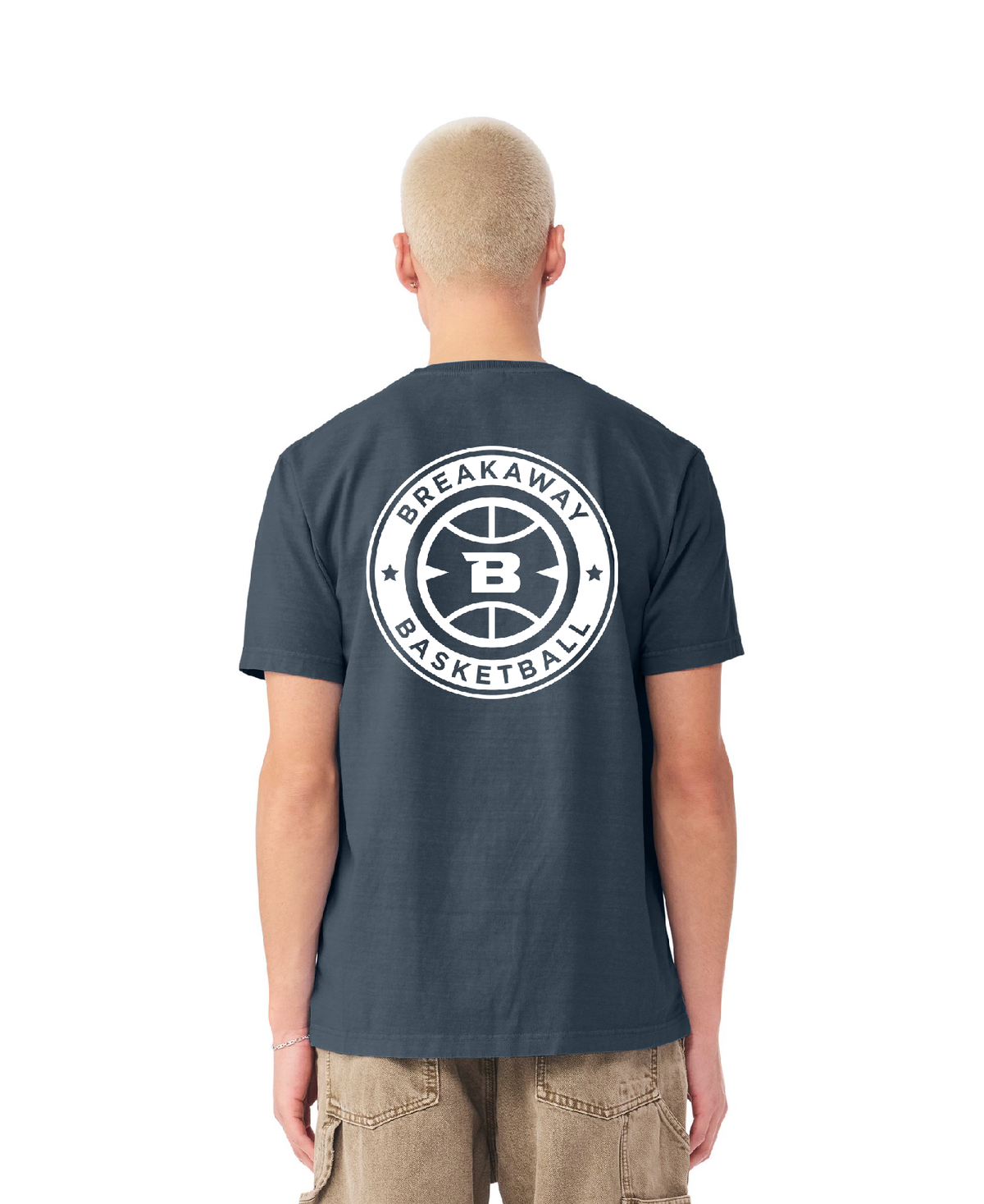 Breakaway Basketball Athletic Tee | Double-sided