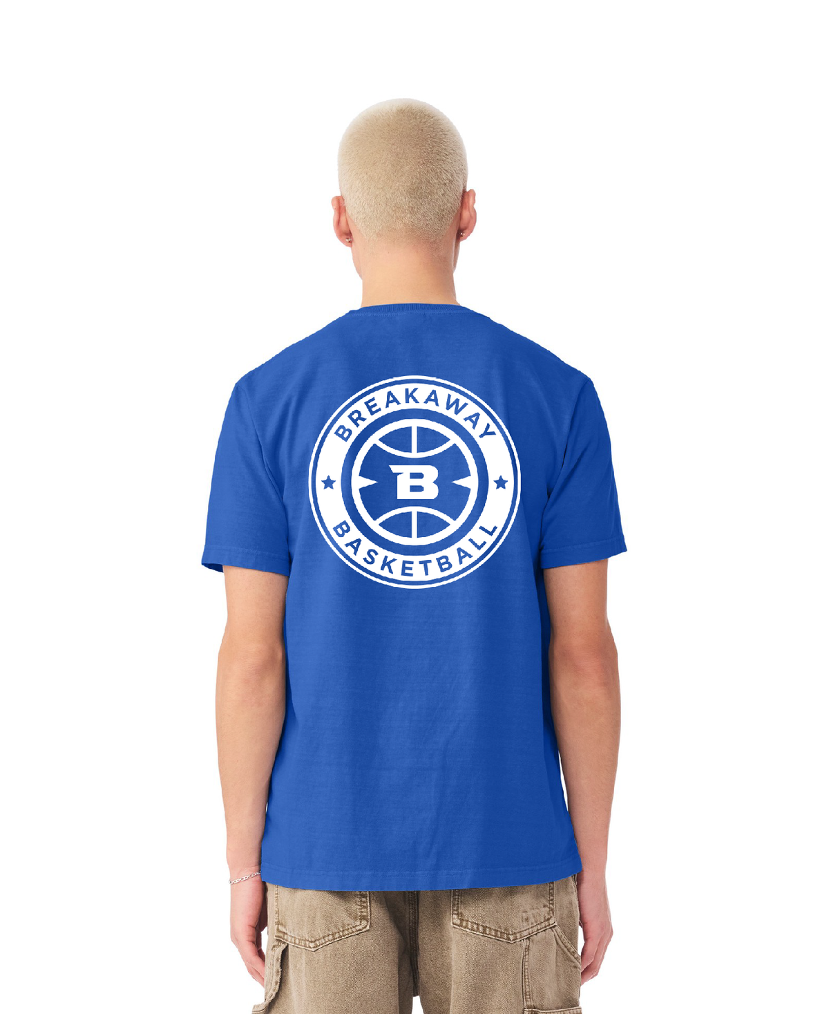 Breakaway Basketball Athletic Tee | Double-sided