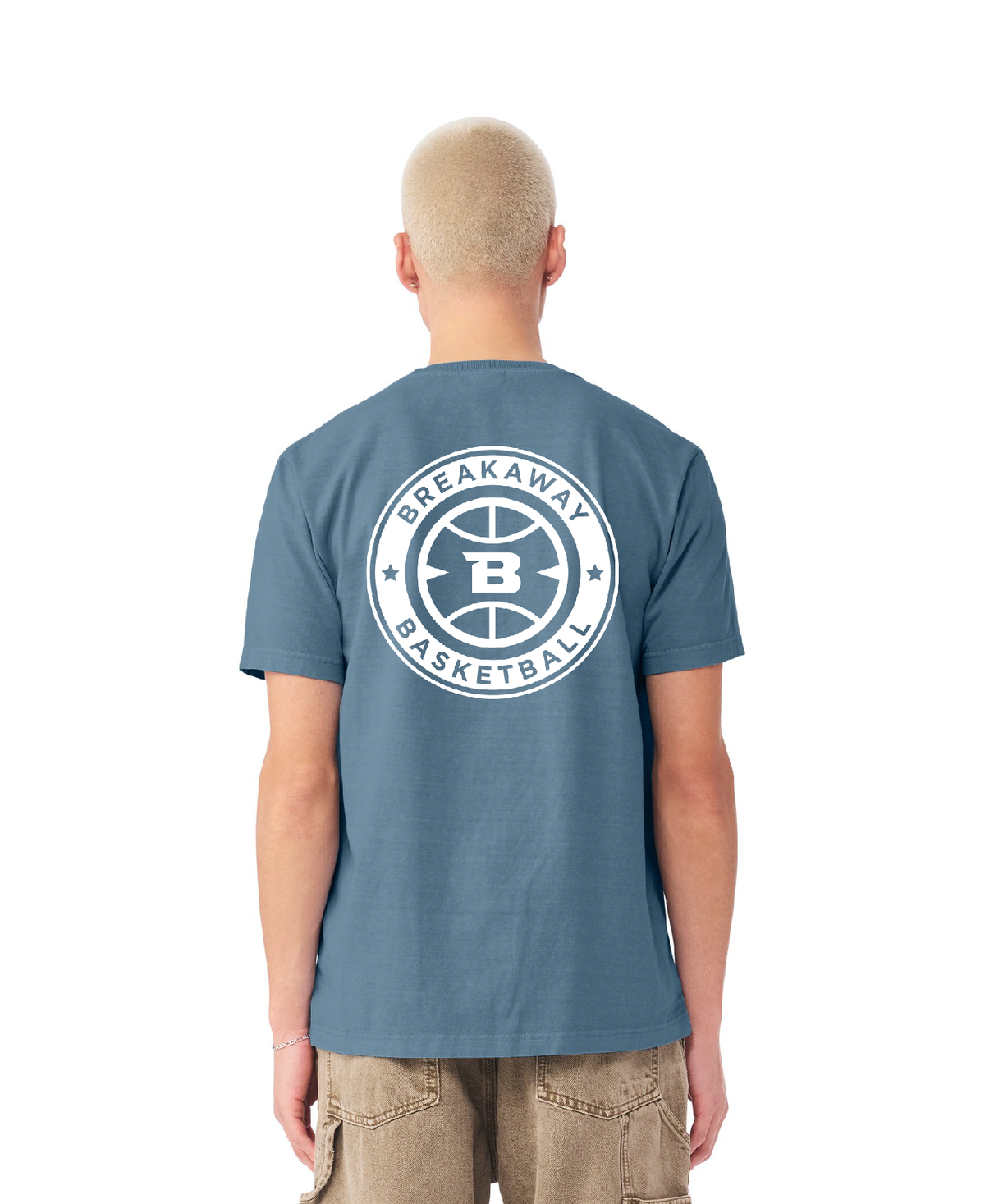Breakaway Basketball Athletic Tee | Double-sided