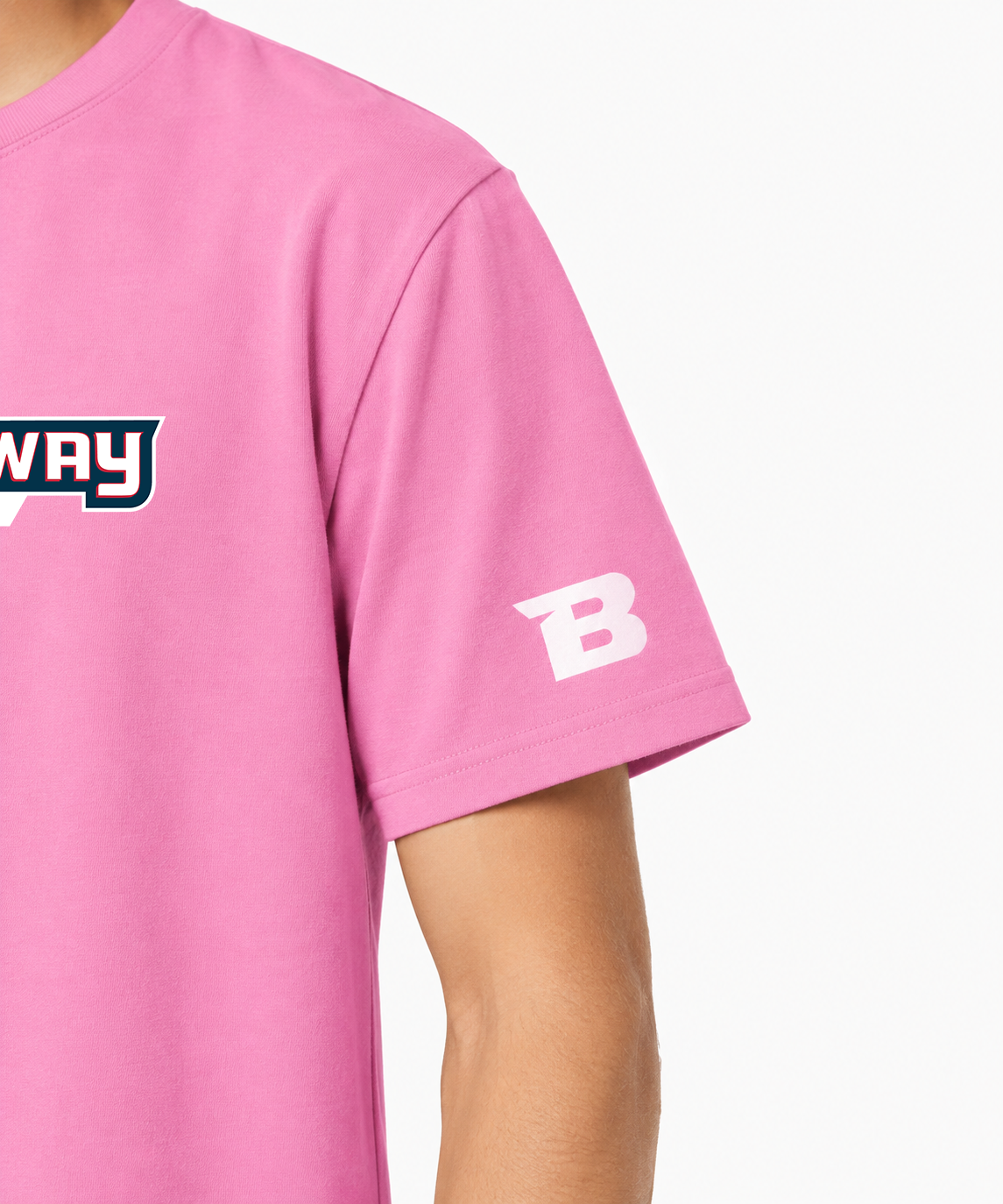 Breakaway Basketball Athletic Tee | Double-sided