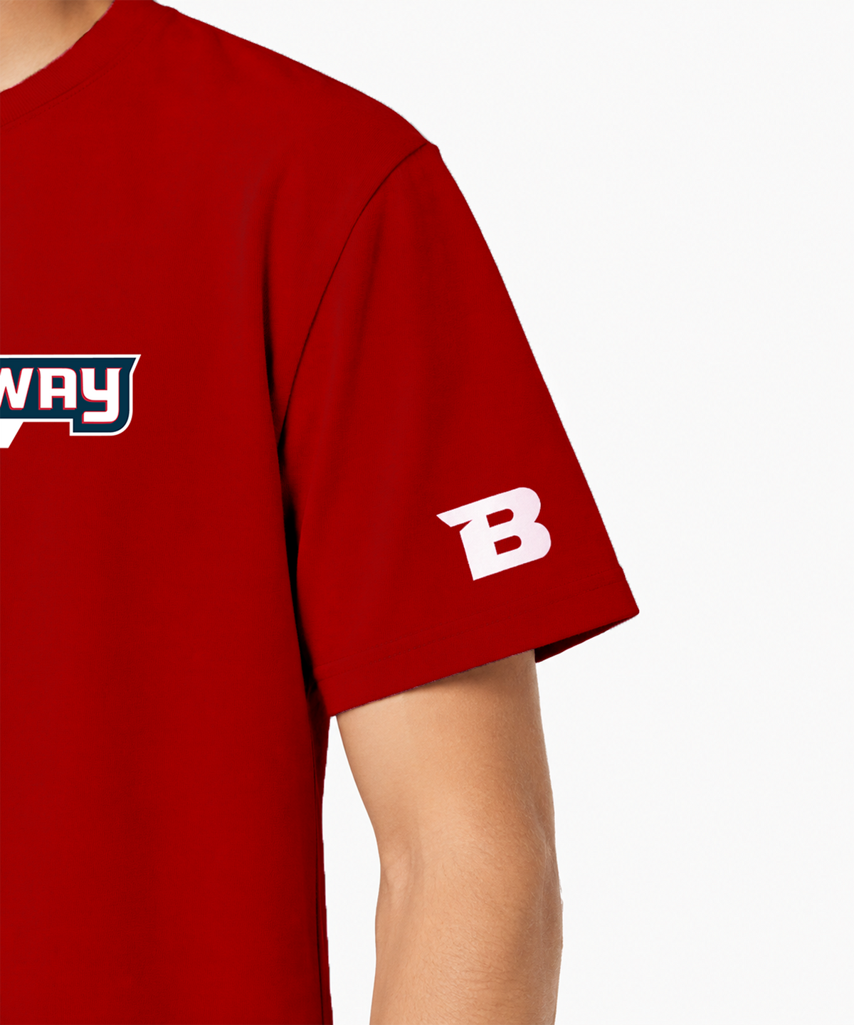 Breakaway Basketball Athletic Tee | Double-sided
