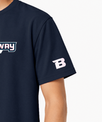 Breakaway Basketball Athletic Tee | Double-sided