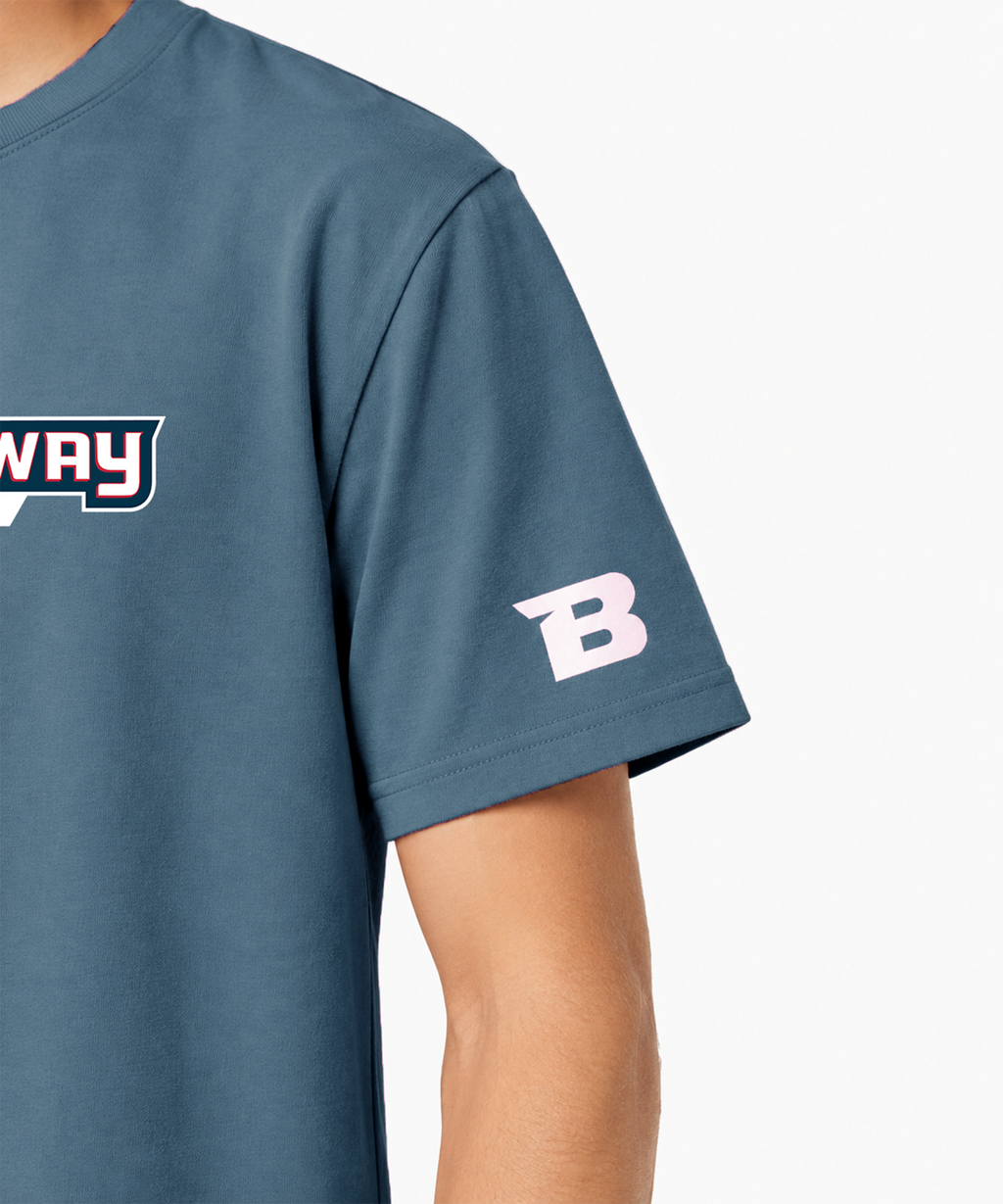 Breakaway Basketball Athletic Tee | Double-sided