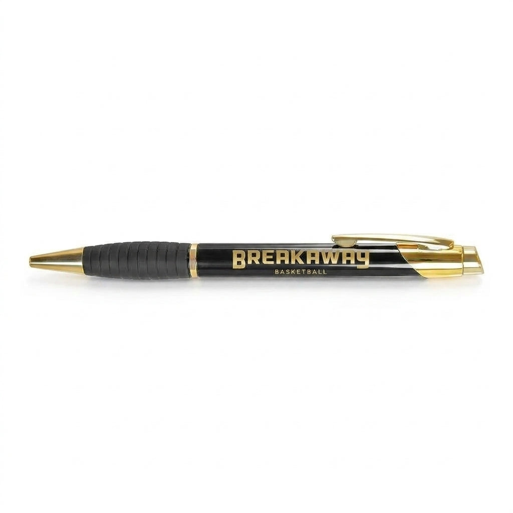 Breakaway Basketball Brass Ballpoint Pen | Engraved