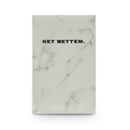 Get Better. Journal | Engraved Vegan Leather