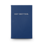 Get Better. Journal | Engraved Vegan Leather