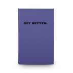 Get Better. Journal | Engraved Vegan Leather