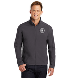 Logo Collection Soft Shell Jacket | Embroidered All White