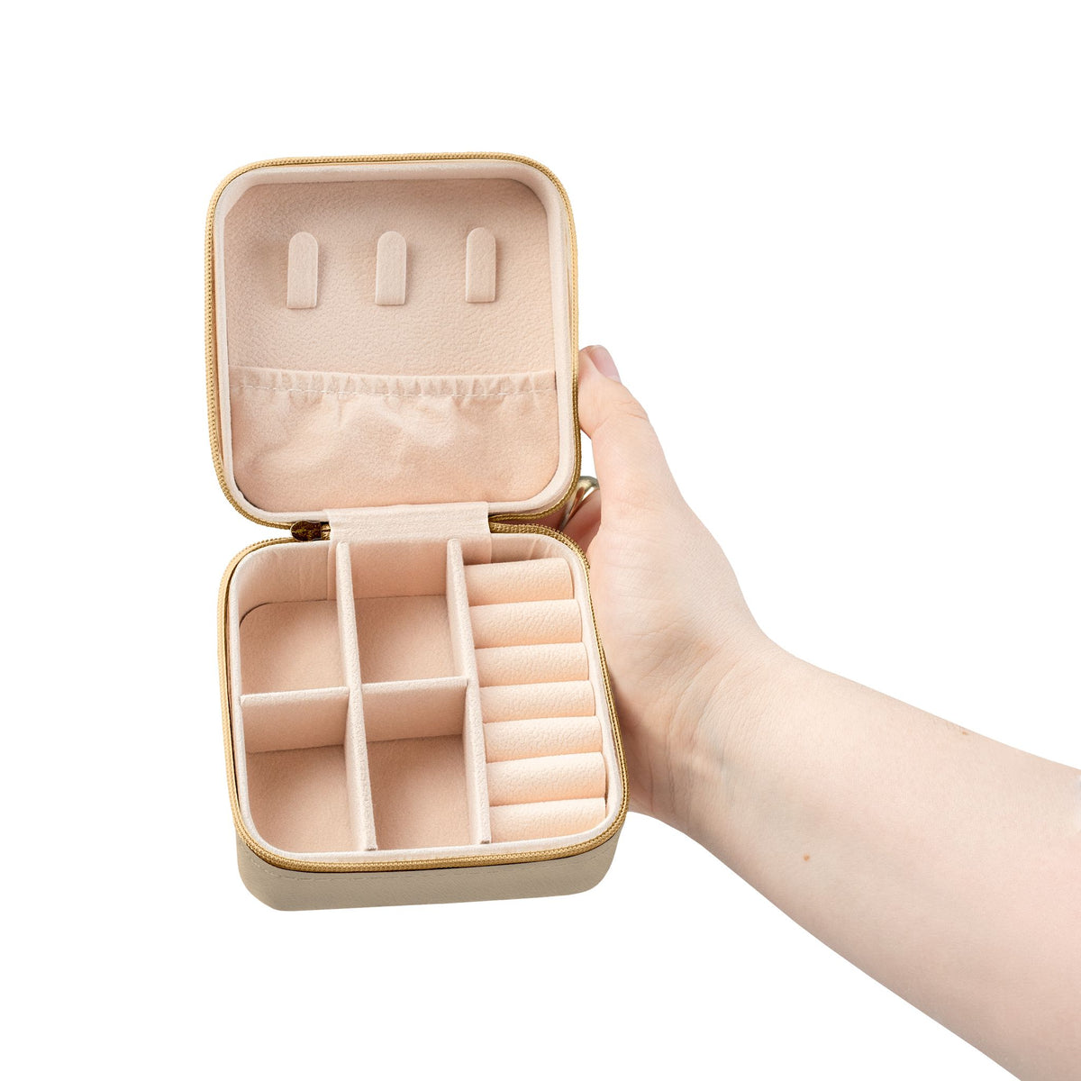 Logo Collection Compact Travel Jewelry Organizer