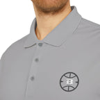 Logo Collection Adidas Polo | Embroidered Black