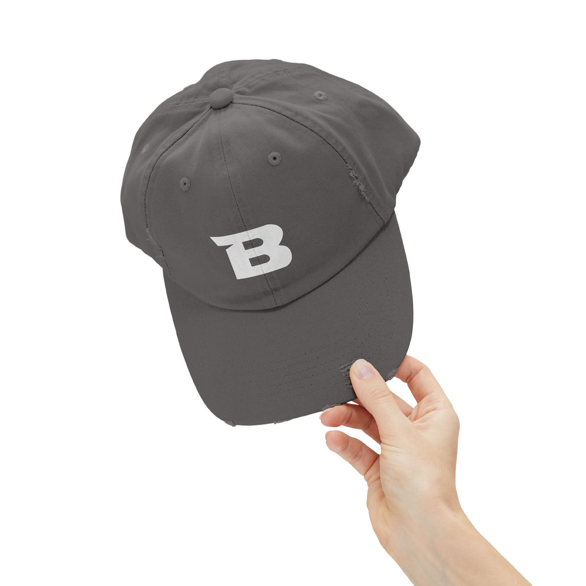 Breakaway B Baseball Hat | Distressed