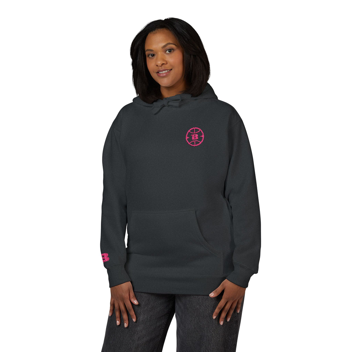 Logo Collection Pink Edition Hoodie | Embroidered