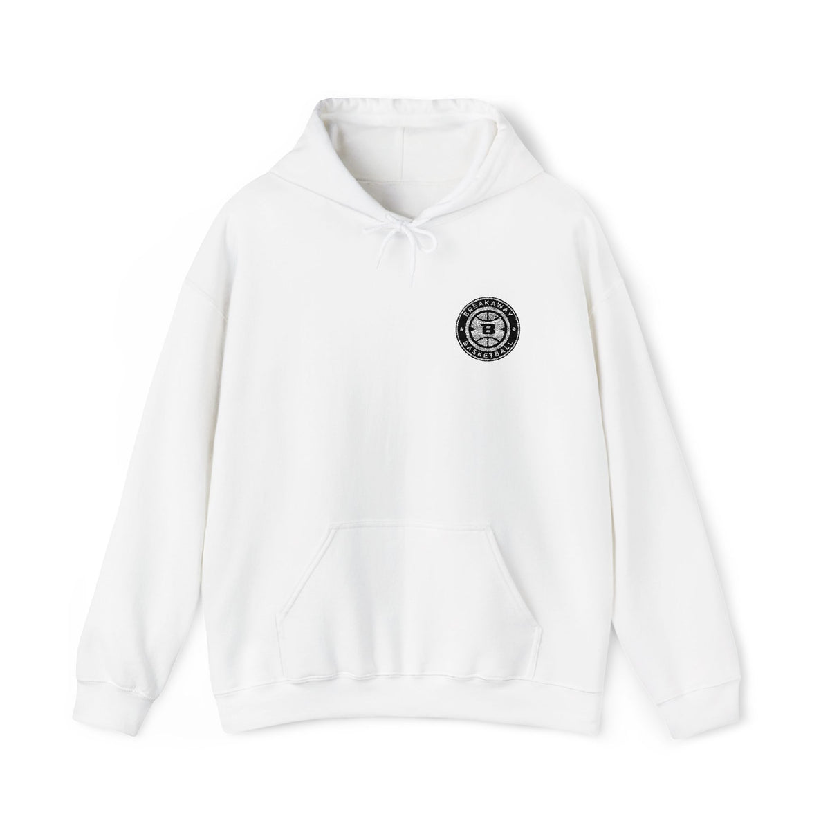 Breakaway Basketball Embroidered Hoodie | Port & Co.