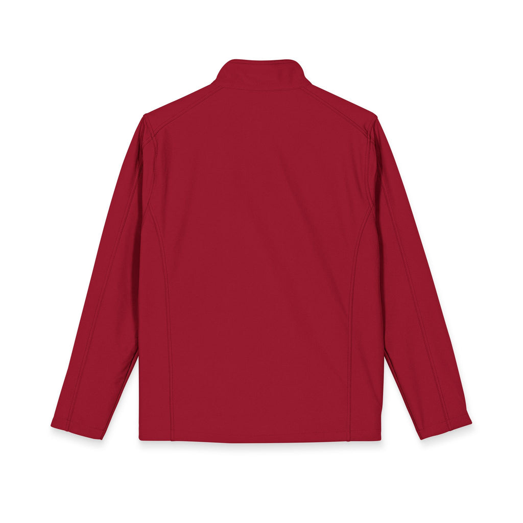 Logo Collection Soft Shell Jacket | Embroidered All White
