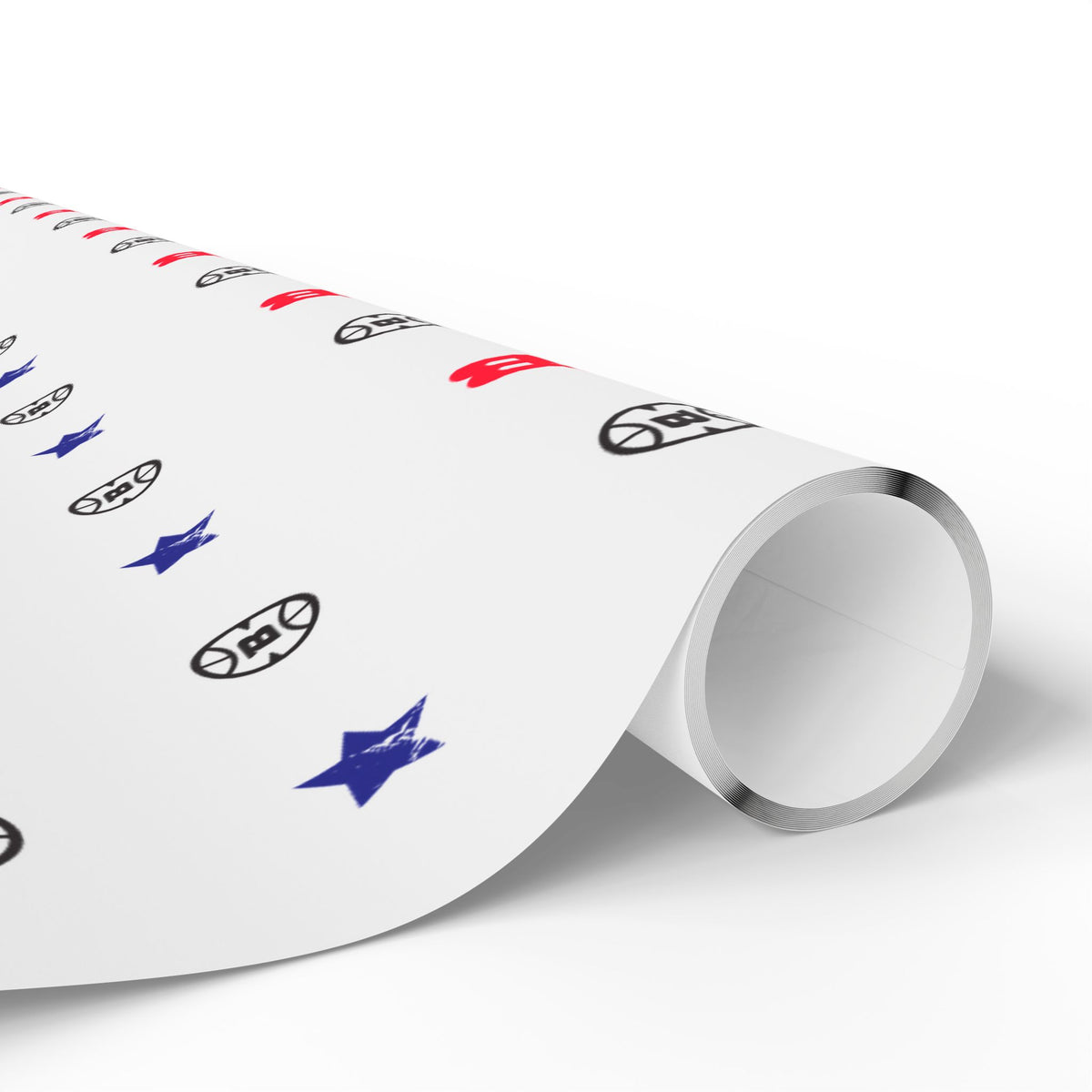 Logo Collection Wrapping Paper | White