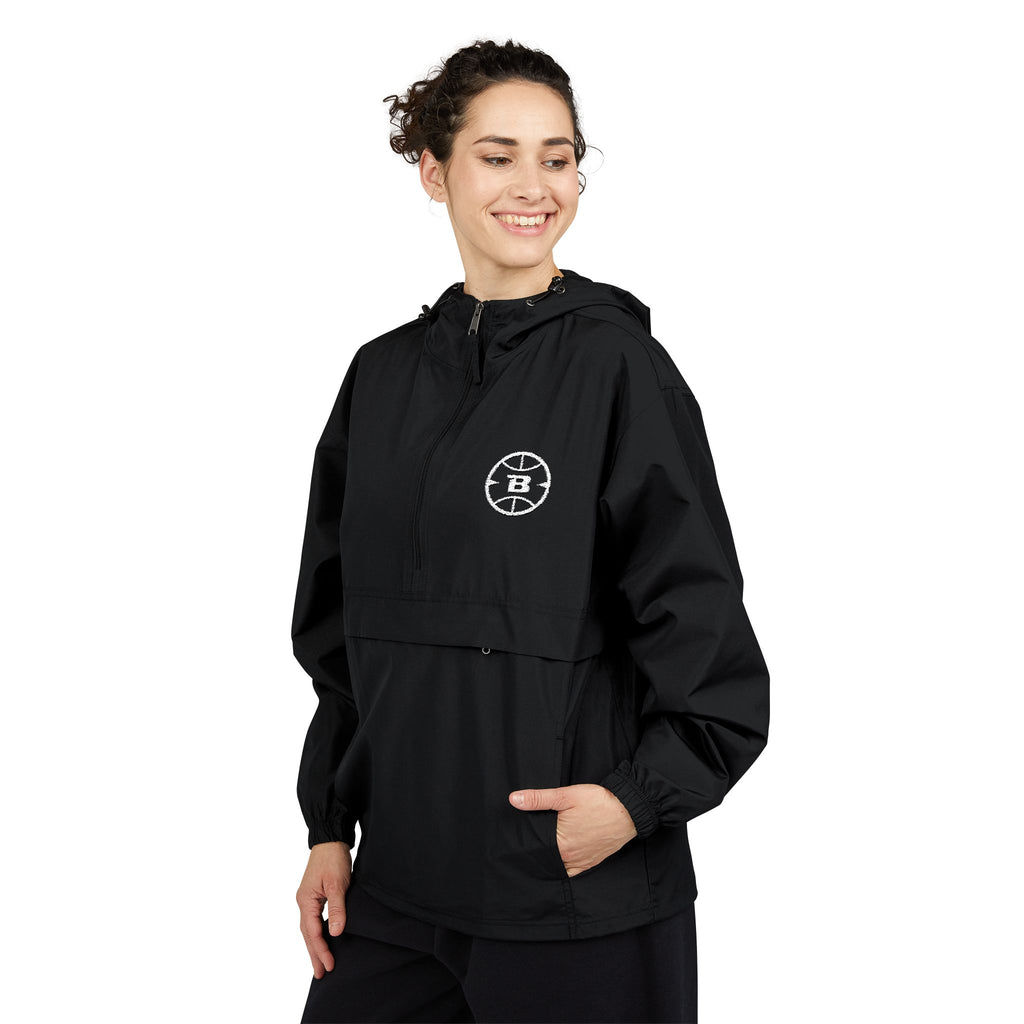 Logo Collection Champion Windbreaker Jacket | Embroidered