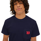 Breakaway Basketball Pocket Tee | Double Sided