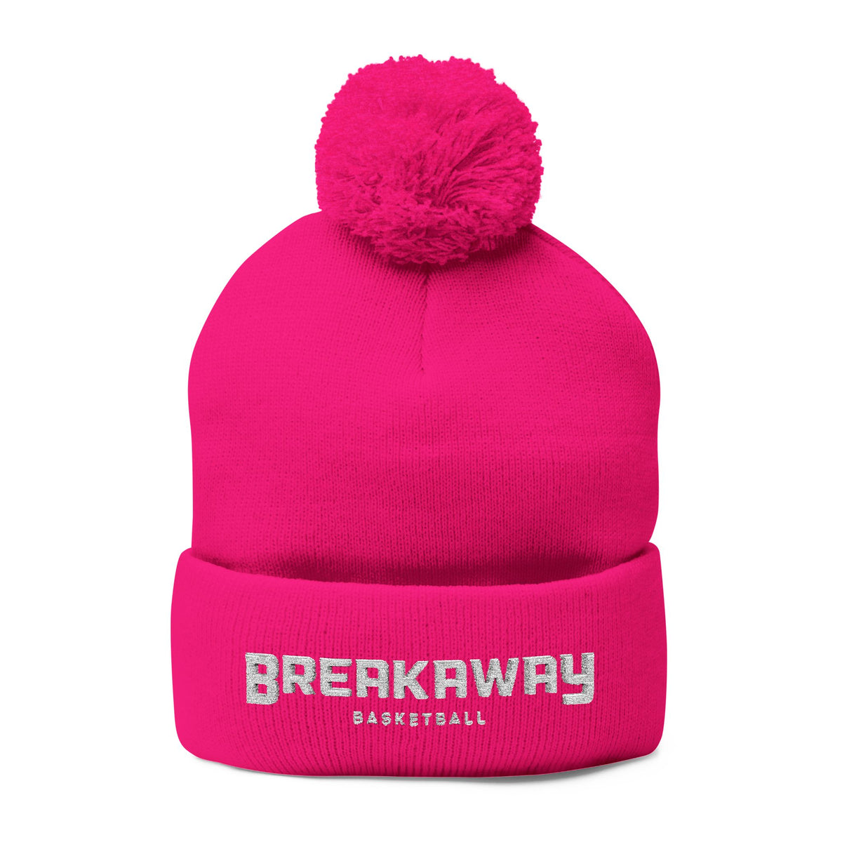 Breakaway Basketball Pom-pom Beanie | Embroidered
