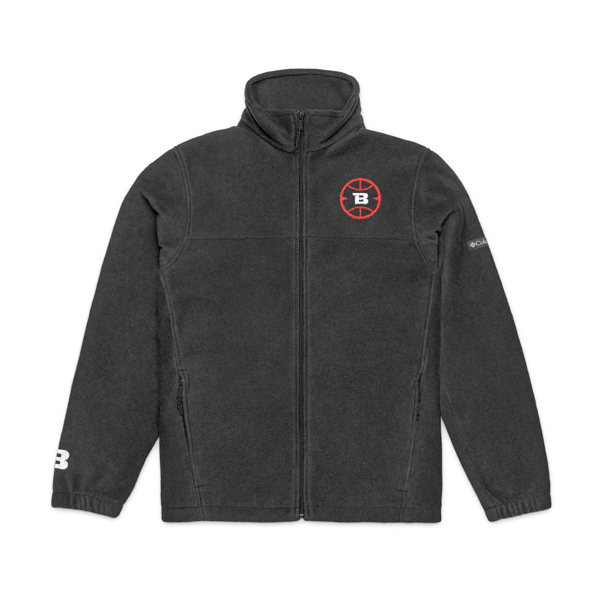 Breakaway Basketball Columbia Fleece Jacket | Embroidered, Double-sided