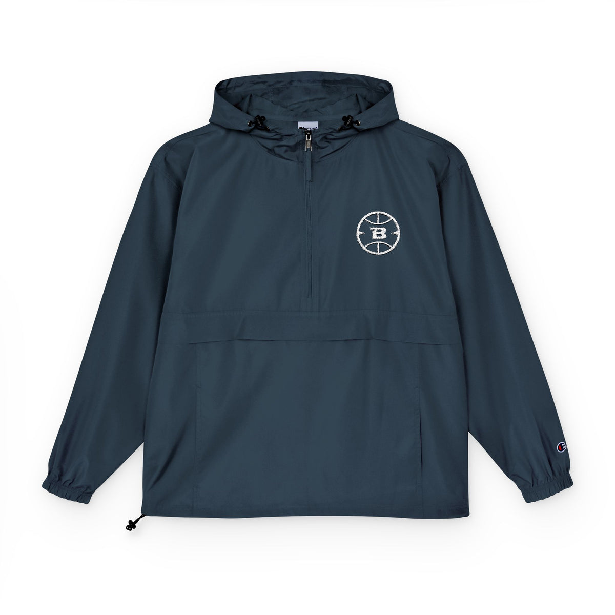 Logo Collection Champion Windbreaker Jacket | Embroidered