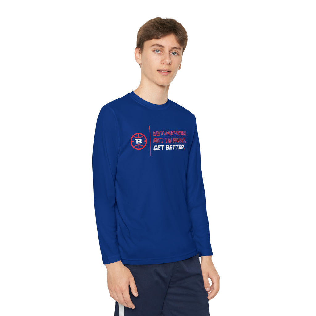 Get Better. Lightweight Long Sleeve Tee | YOUTH