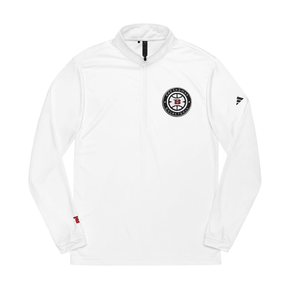 Breakaway Basketball Adidas Quarter-Zip Pullover | Embroidered