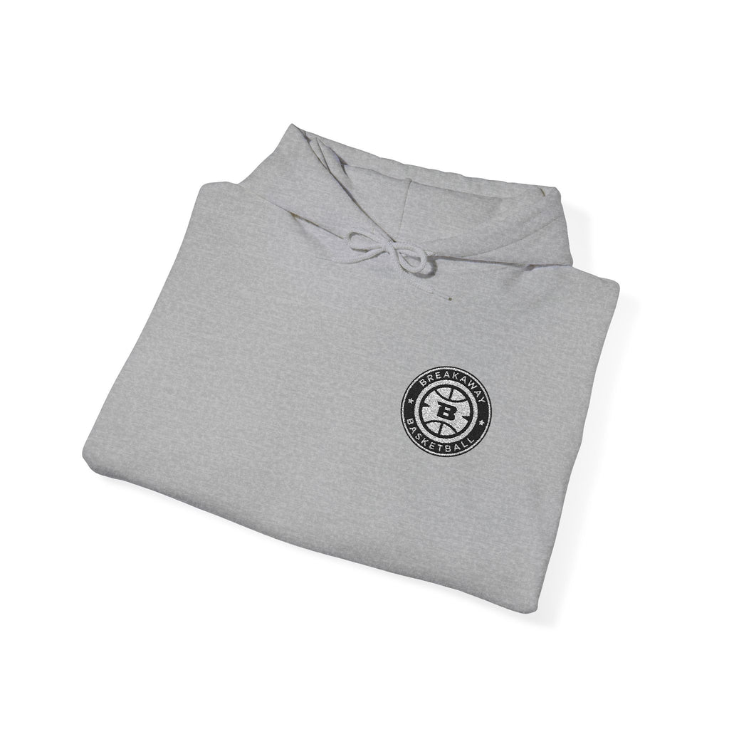 Breakaway Basketball Embroidered Hoodie | Port & Co.