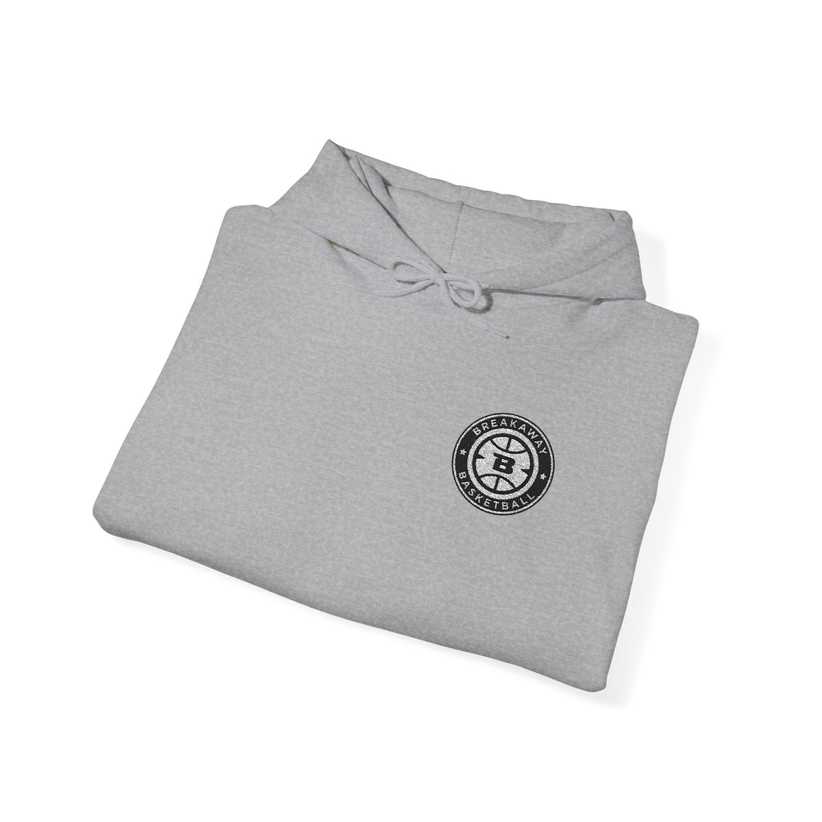 Breakaway Basketball Embroidered Hoodie | Port & Co.