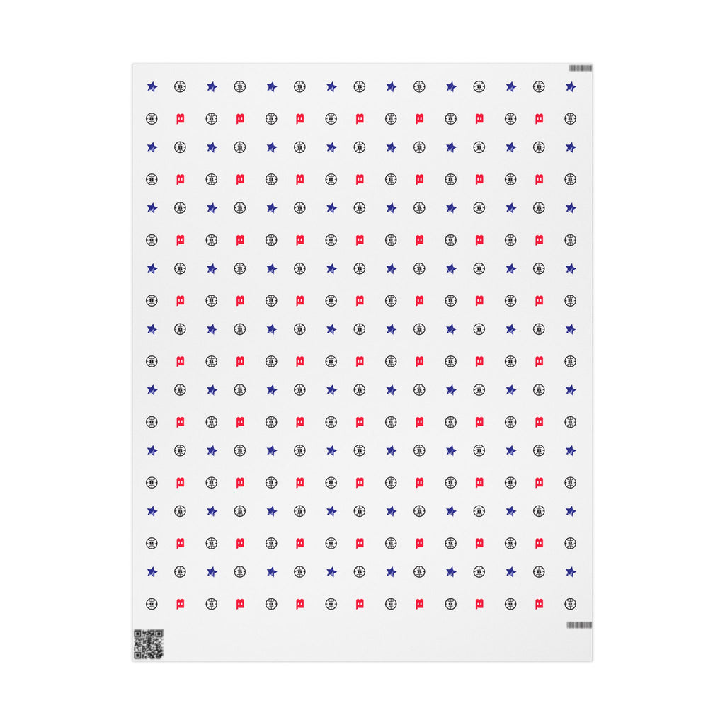 Logo Collection Wrapping Paper | White