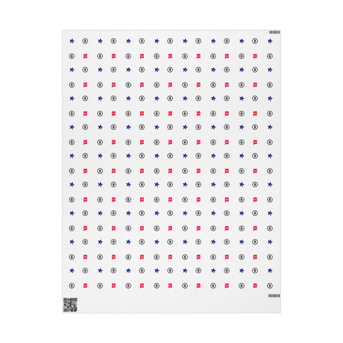 Logo Collection Wrapping Paper | White