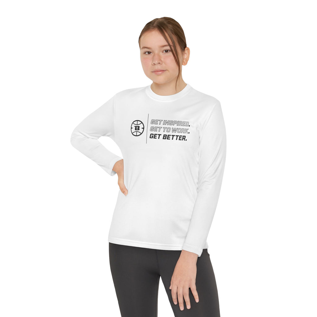 Get Better. Lightweight Long Sleeve Tee | YOUTH
